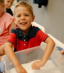 Swimming and water games